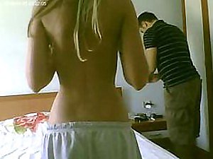 Perfekt Türkisch Blondine wird in einem Wild-Amateur Porno Peel gefickt