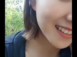 Chinese Trill Mädchen Sex im Freien 2