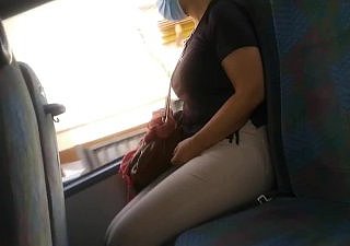 (Risky Focus on Bus) Tyro Blowjob from a Stranger!!!