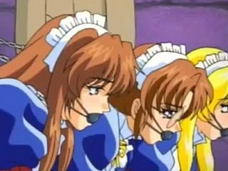 Schöne Dienstmädchen in öffentlicher Knechtschaft - Hentai Anime Coition