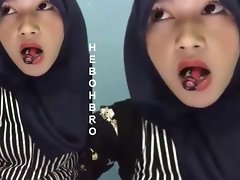 Hidżab lubi pić cum