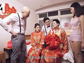 ModelMedia Asia - Escena de boda lasciva - Liang Yun Fei в - MD -0232 в: Mejor blear porno de Asia new