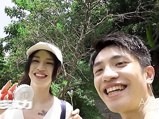 Trailer- Primeira vez acampamento especial Ep3- Qing Jiao- MTVQ19-EP3- Melhor vídeo pornô da Ásia Progressive