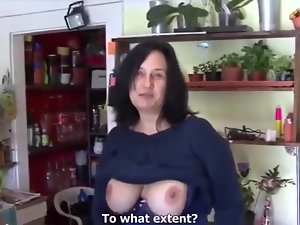 Dicke Titten Reife Frauen Geld Sex Blumen-Shop