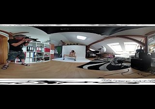 Antonia Sainz 05 - Vidéo des coulisses avant wheezles berate 3DVR 360 UP-DOWN