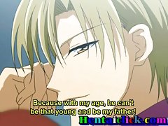 Anime uncaring man with the addition of young people sex lark