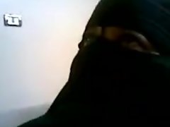Mesir wanita terangsang di Niqab