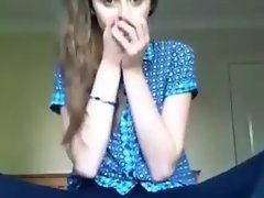 Modelo adolescente non-professional webcam británica