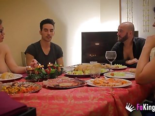 jantar em família ethnic witha uma torção