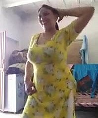 Desi żona gorący taniec