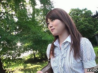 Aantrekkelijk Japans meisje Kazumi Saijo houdt zeker als zij is fucked doggy