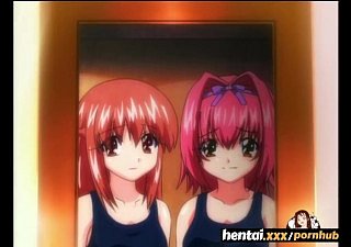 Deux jeunes filles lesbiennes jouent dans depress well supplied - Hentai.xxx